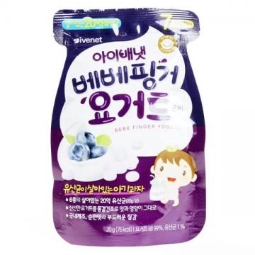 Snack sữa chua sấy khô Ivenet Bebe vị việt quất