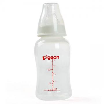 Bình sữa Pigeon Streamline nhựa PP BPA Free cổ hẹp 150ml