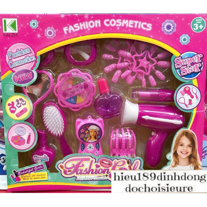 Hộp đồ chơi trang điểm làm móng nail