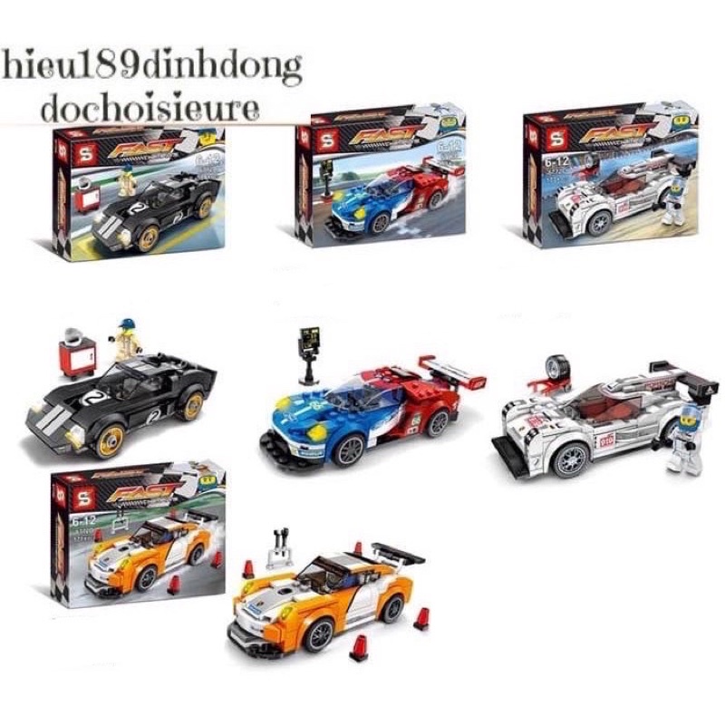 Lắp ráp xếp hình 6772 : Xe oto