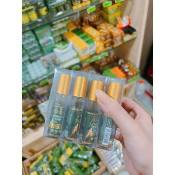 Combo 6 lọ dầu lăn nhân sâm Green herb thái lan 8ml
