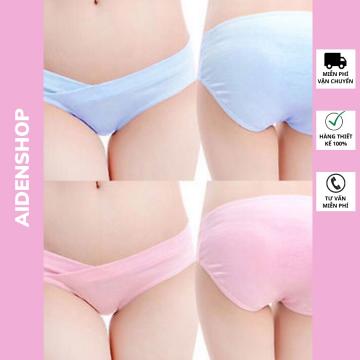 Quần lót bầu cạp chéo chất cotton mặc thoải đủ màu