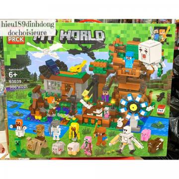 Lắp ráp xếp hình MineCraft My World Lele 33163: Nông trại hiện đại (hot 2018)