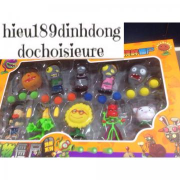 Đồ Chơi Game Hot Plants & Zombie 3 cỡ siêu lớn hoa quả nổi giận (ảnh thật)