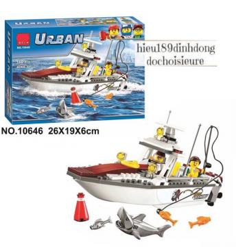 Lắp ráp xếp hình Thuyền câu cá 10646 02028
