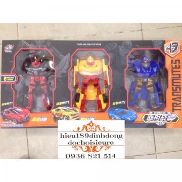 Lắp ghép robot transformers biến hình oto loại đơn giản dễ lắp cho bé (ảnh thật)