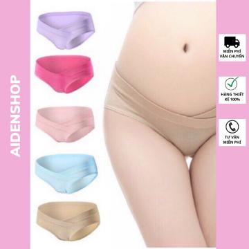 Quần Lót Bầu Cạp V Quần Bầu Cotton Cạp Chéo Mặc Dễ Chịu Thoải Mái