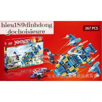 Lắp ráp xếp hình ninjago 99385 : Phi thuyền