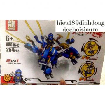 Lắp ráp xếp hình Ninjago A8016 : Rồng