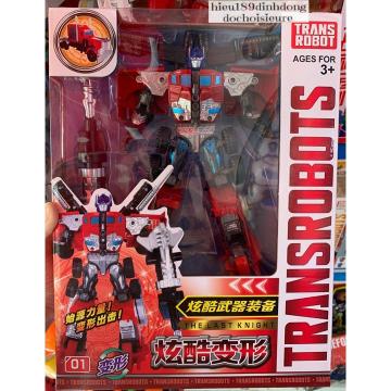 Lắp ráp ghép hình robot transformers optimus prime và bumblebee (Khách chat chọn mẫu)