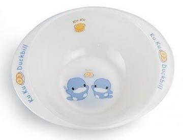 Chén ăn cho bé có tay cầm melamine Kuku KU3002