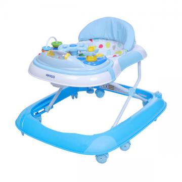 Xe Tập Đi Akigo Xanh Dương, Có Nhạc W1118PB8-2