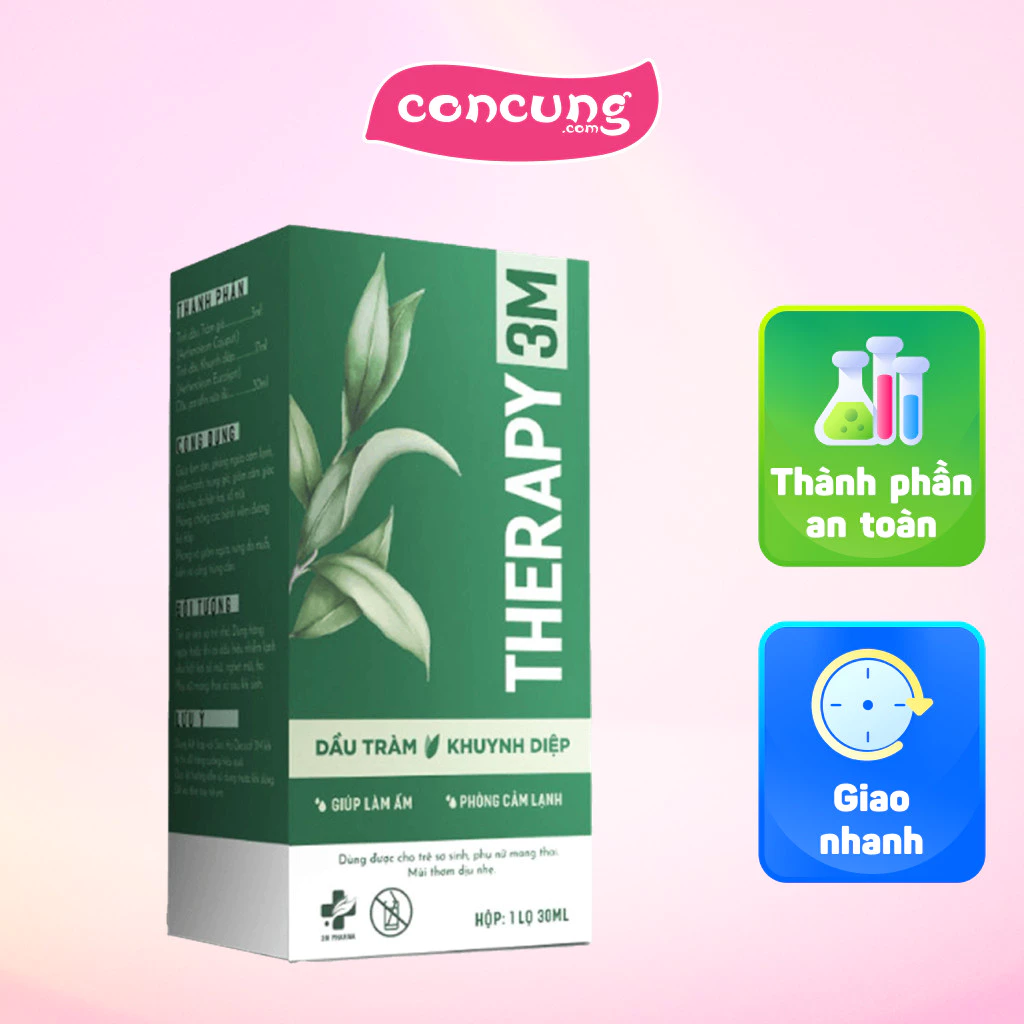 Tinh Dầu Tràm Khuynh Diệp Therapy 3M Cho Bé Sơ Sinh 30ml